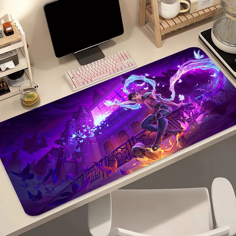 Esports Gaming Mice - لوحة ماوس للألعاب بتصميم أنمي للكمبيوتر،