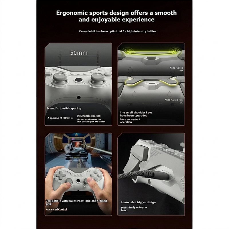 وحدة تحكم ألعاب سلكية خفيفة ال - مراجعة Esports Gaming Phone وسعره
