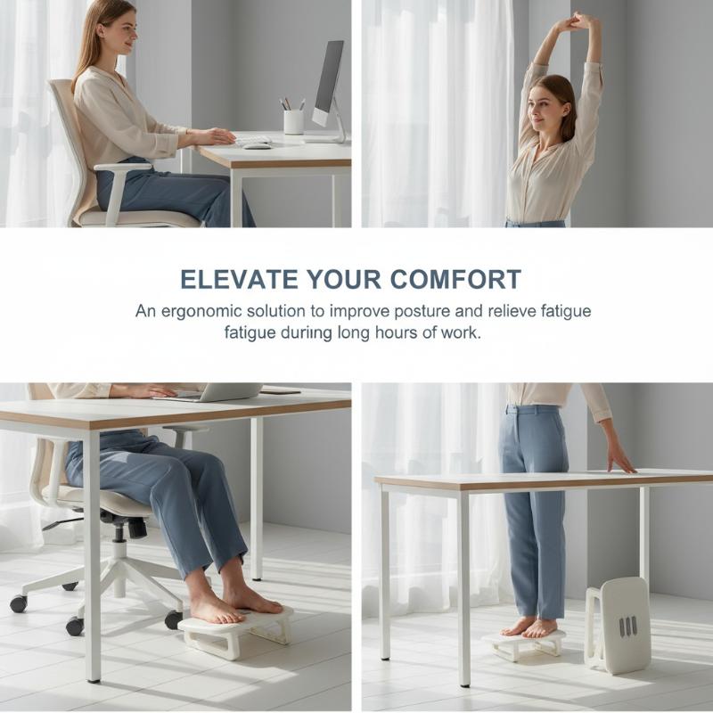 مسند قدم مريح تحت المكتب مع بك - مراجعة Footrest Under Desk وسعره