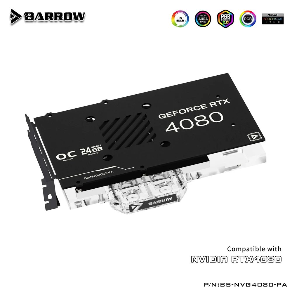 Barrow GPU Water Block لبطاقة  - مراجعة Nvidia Vga Rtx 4080 وسعره