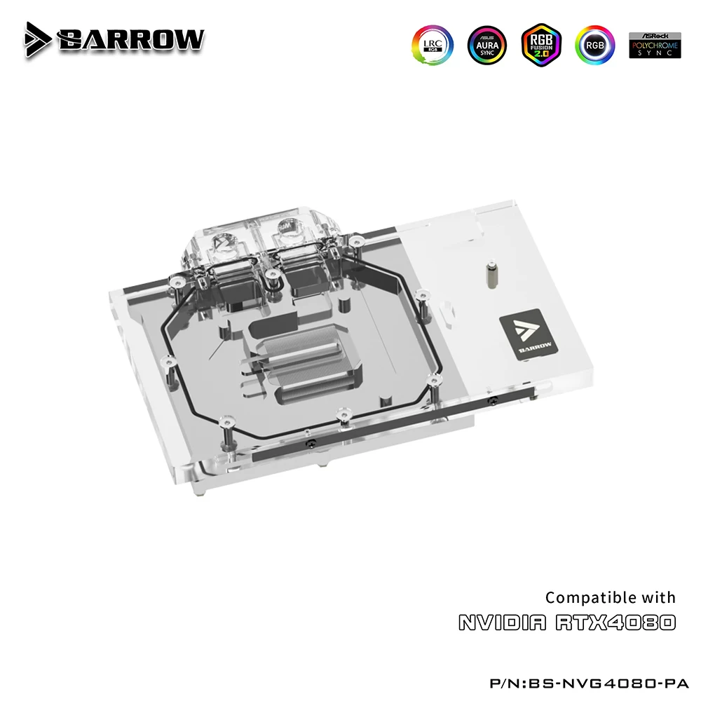 Barrow GPU Water Block لبطاقة  - مراجعة Nvidia Vga Rtx 4080 وسعره